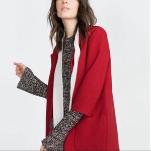 XS Zara Red Blazer